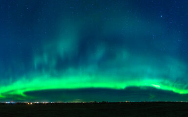 Northern Lights over Calgary