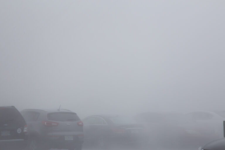 Rain blows sideways during Hurricane Irma as it makes landfall in Naples, Florida