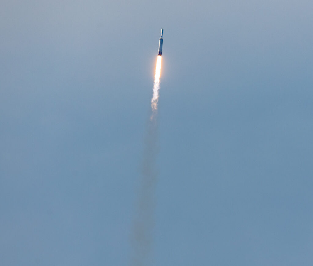 GOES-U during Launch