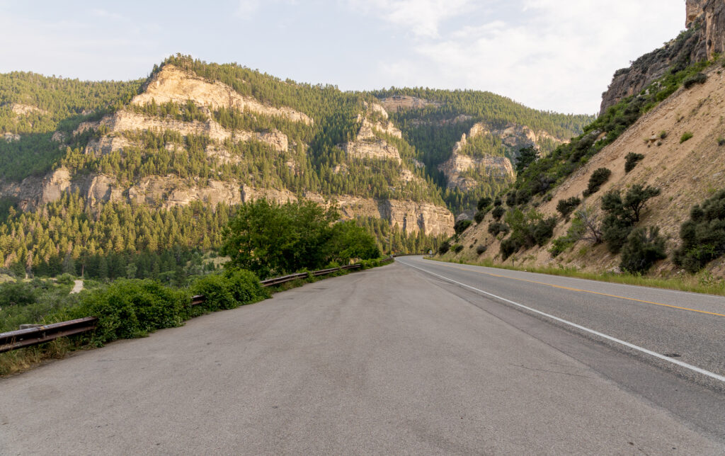 Highway 16 in Wyoming