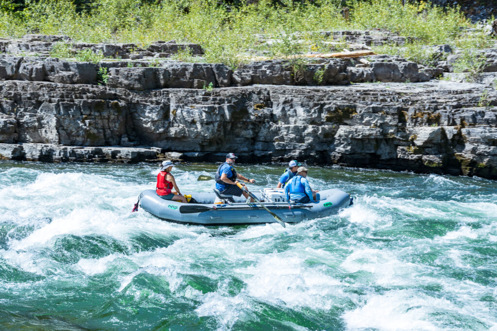 Rafting on the Snake River