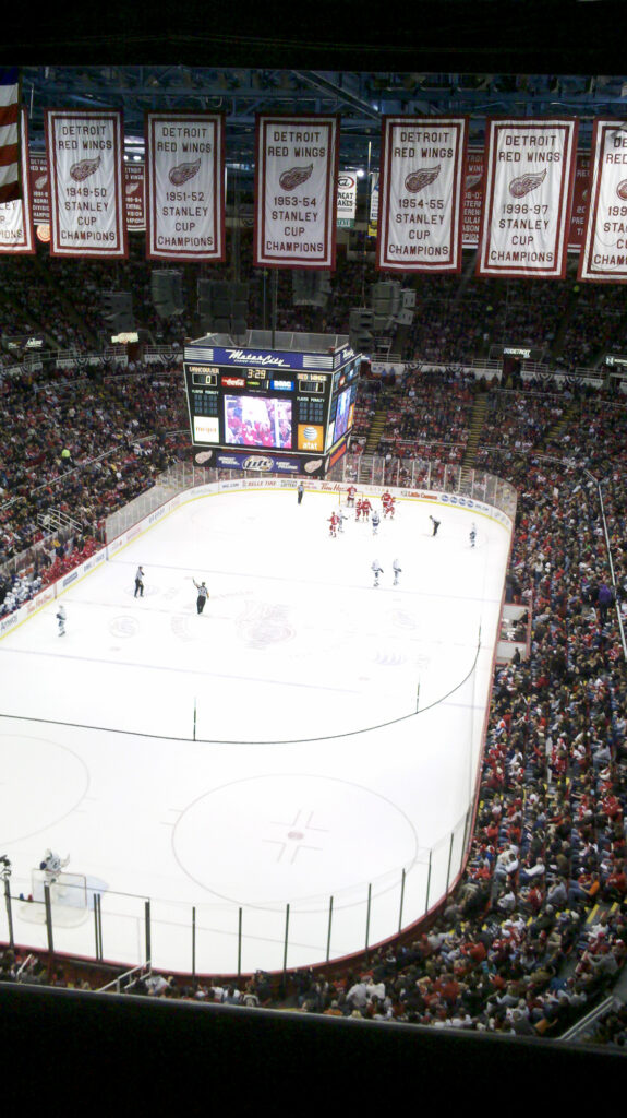 Detroit Red Wings vs Vancouver Canucks 12/22/2010