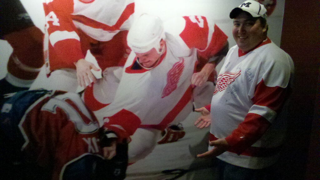 Darren McCarty and Claude Lemieux 